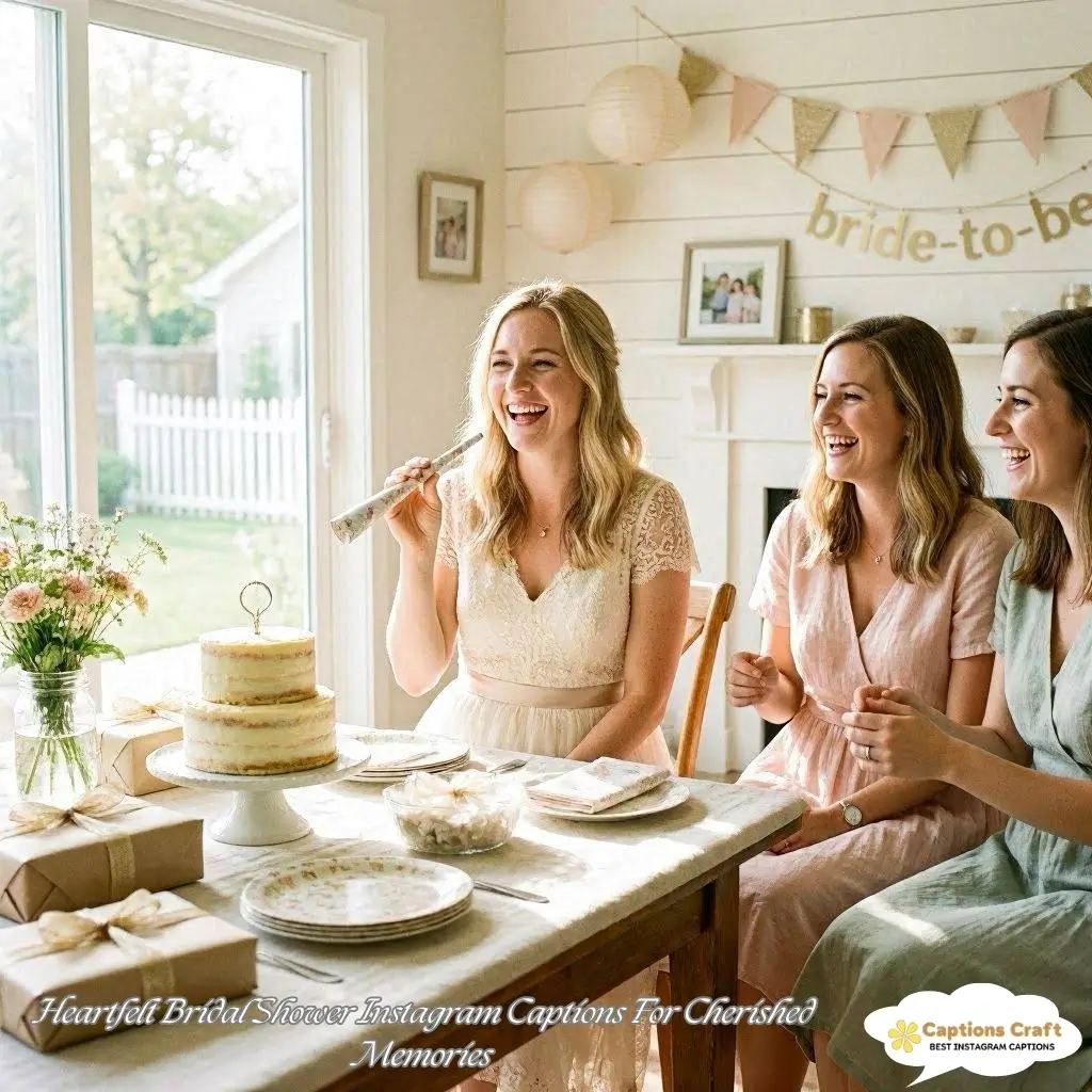 135+ Cute Bridal Shower Captions For Instagram For Special Moments
