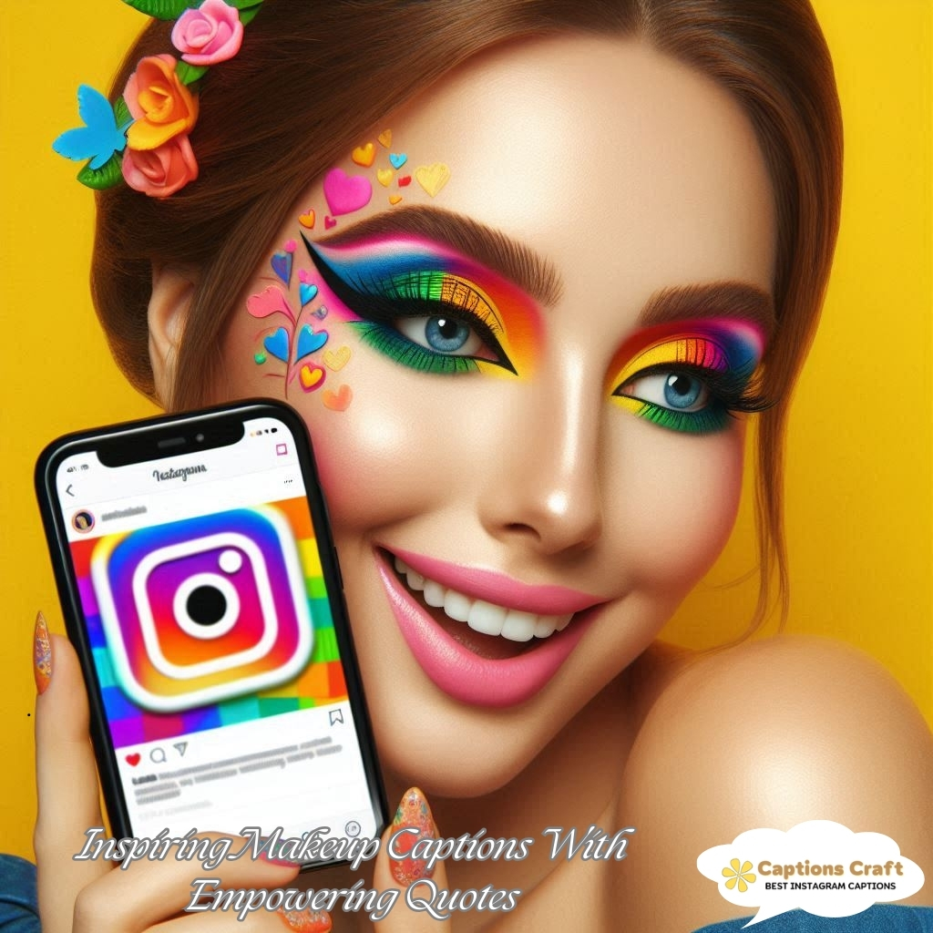 Inspiring Makeup Captions With Empowering Quotes