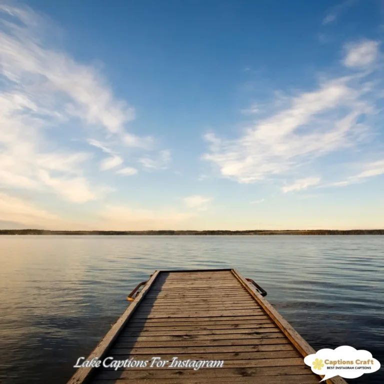 Lake Captions For Instagram
