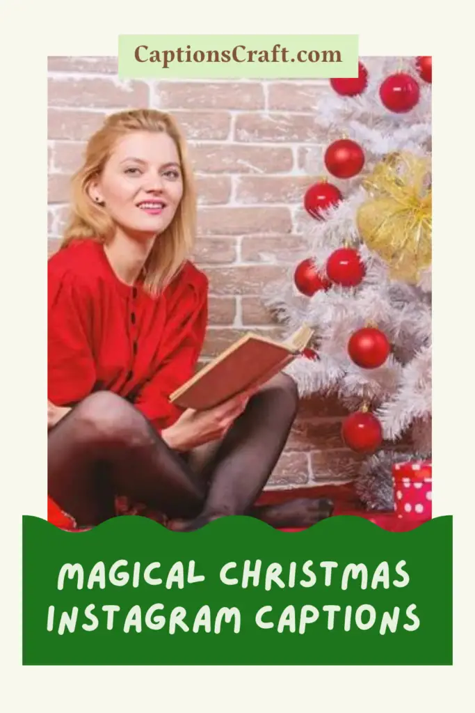 Magical Christmas Instagram Captions
