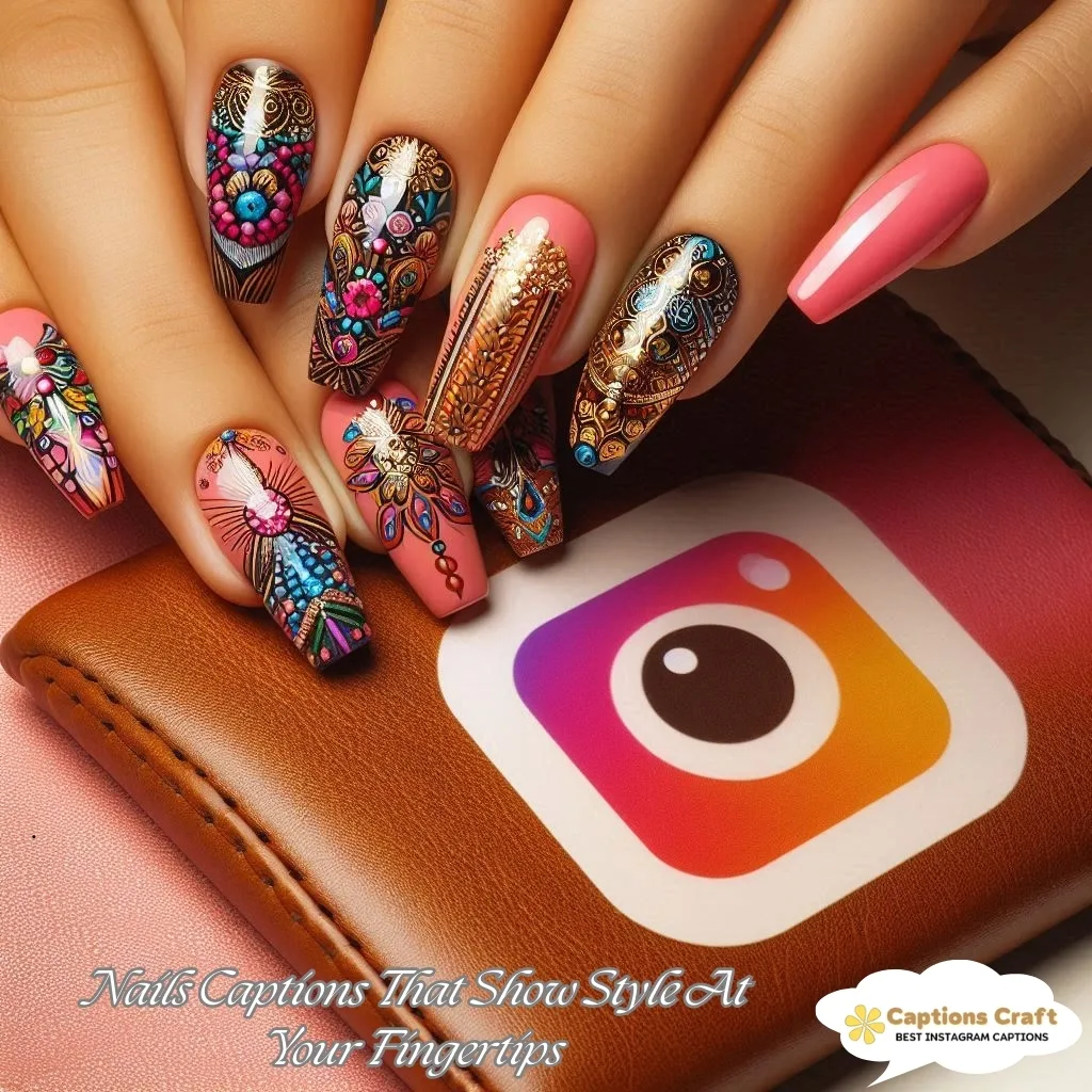147+ Stunning Nails Captions For Instagram and Inspiring Quotes to Shine Bright