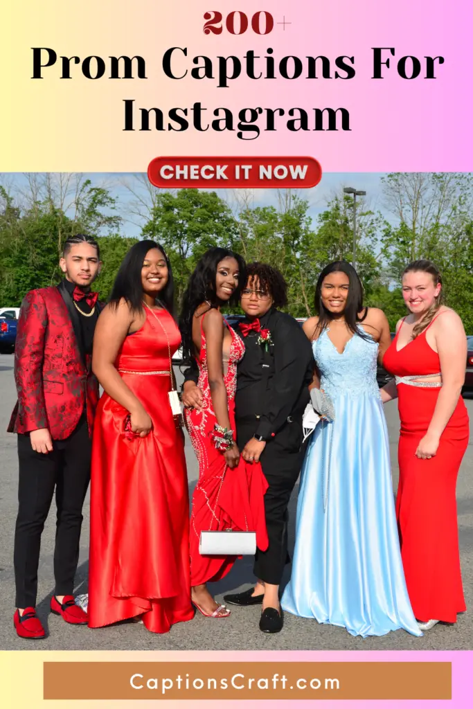 Prom Captions For Instagram