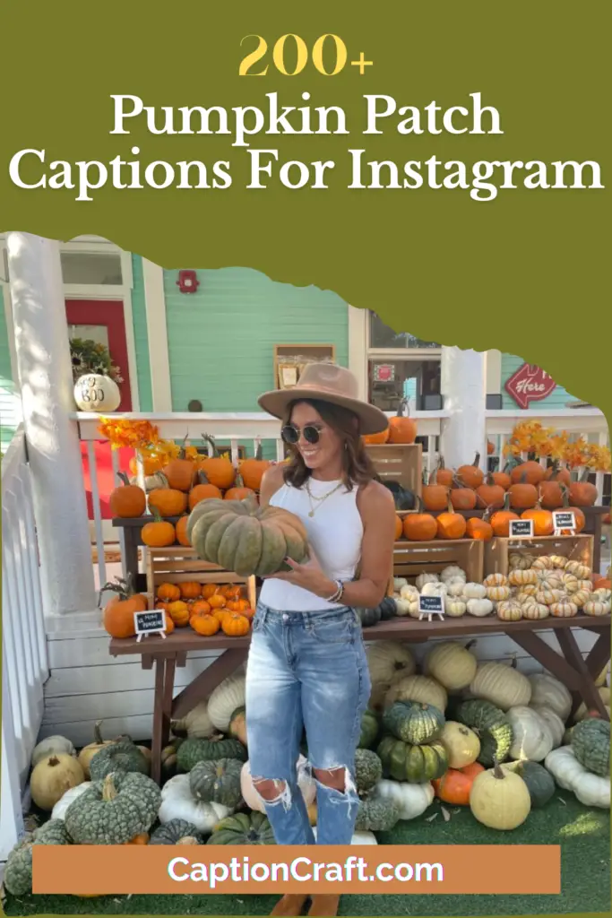 Pumpkin Patch Captions For Instagram