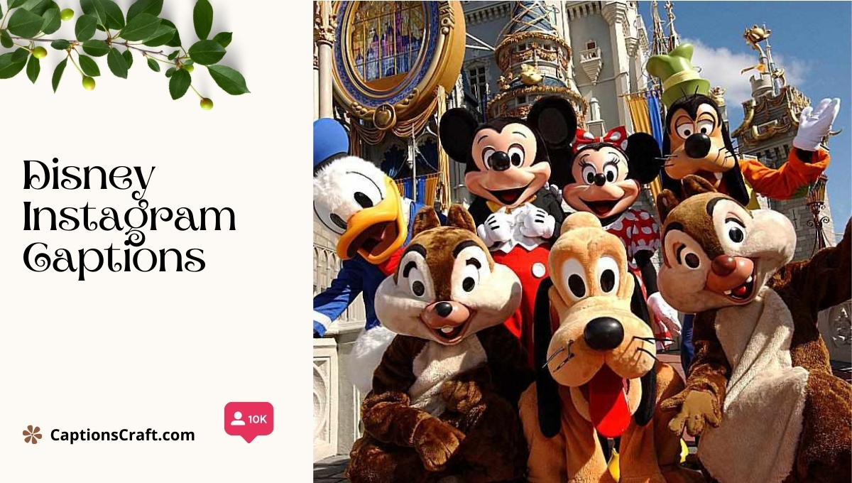 200+ Disney Instagram Captions to Bring Out Your Inner Kid ZZ 4 disney instagram captions