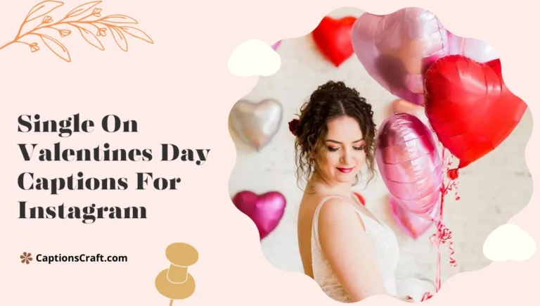 single on valentines day captions for instagram