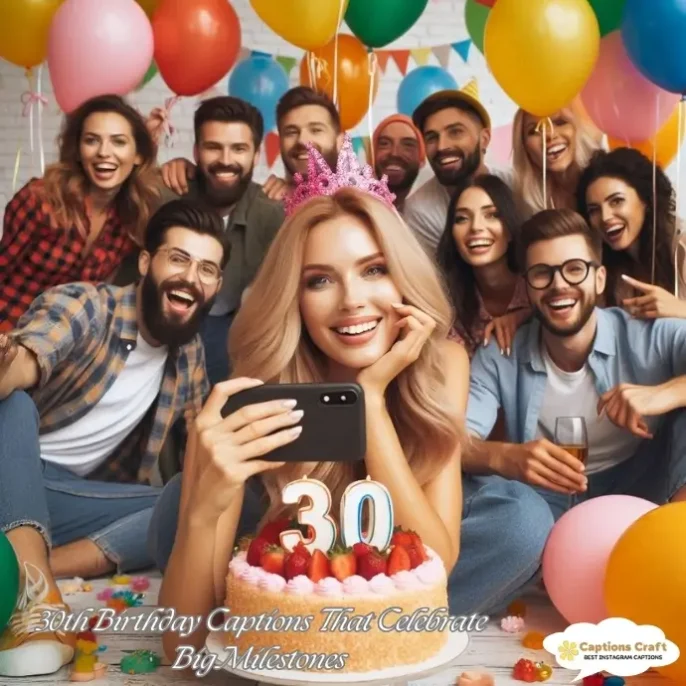 30th Birthday Captions That Celebrate Big Milestones
