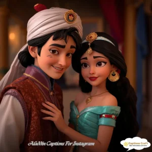 Magical Aladdin Captions For Instagram That Spark Joy 129+ Times