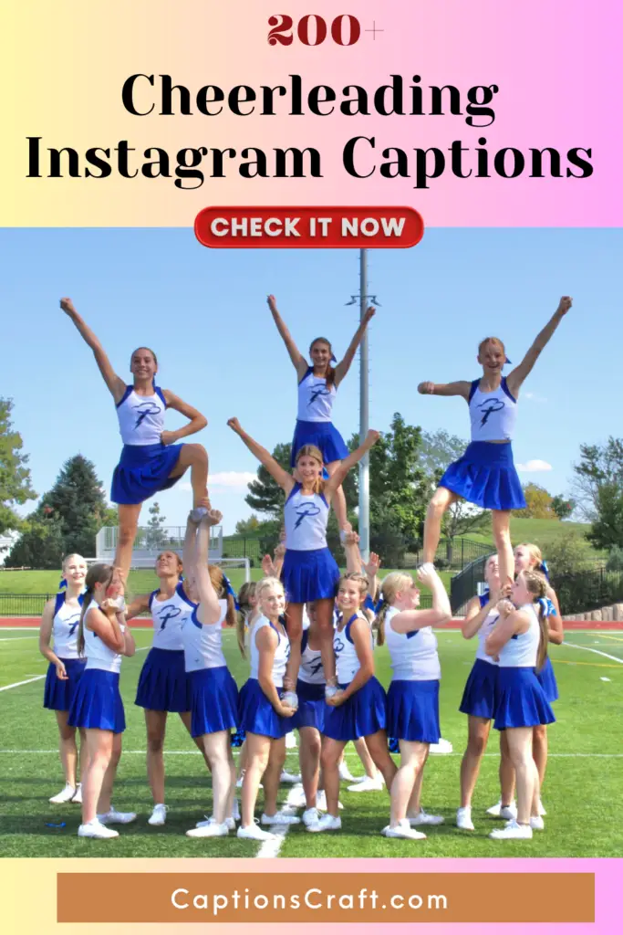 Cheerleading Instagram Captions