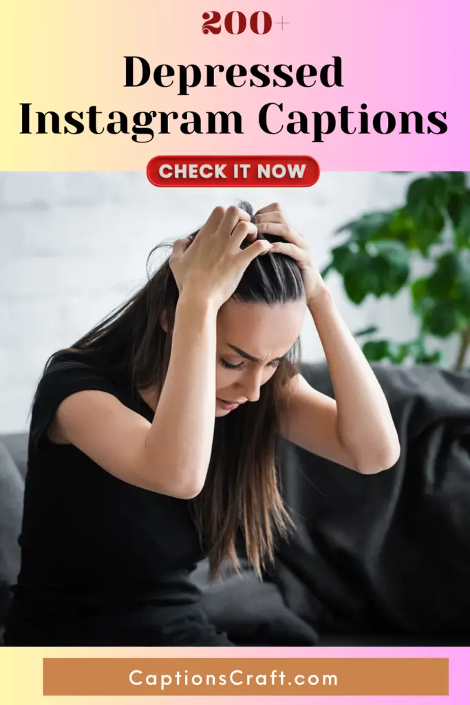 Depressed Instagram Captions