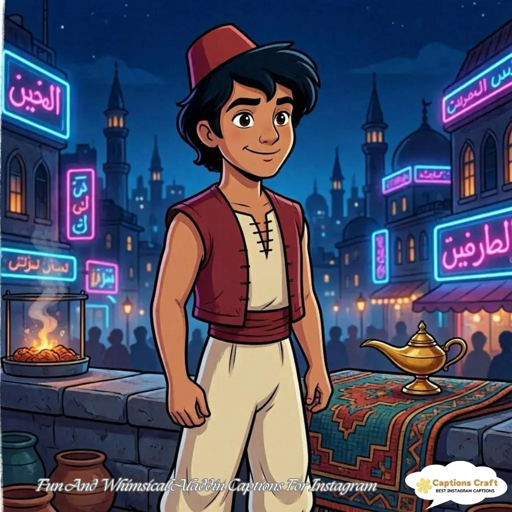 Magical Aladdin Captions For Instagram That Spark Joy 129+ Times