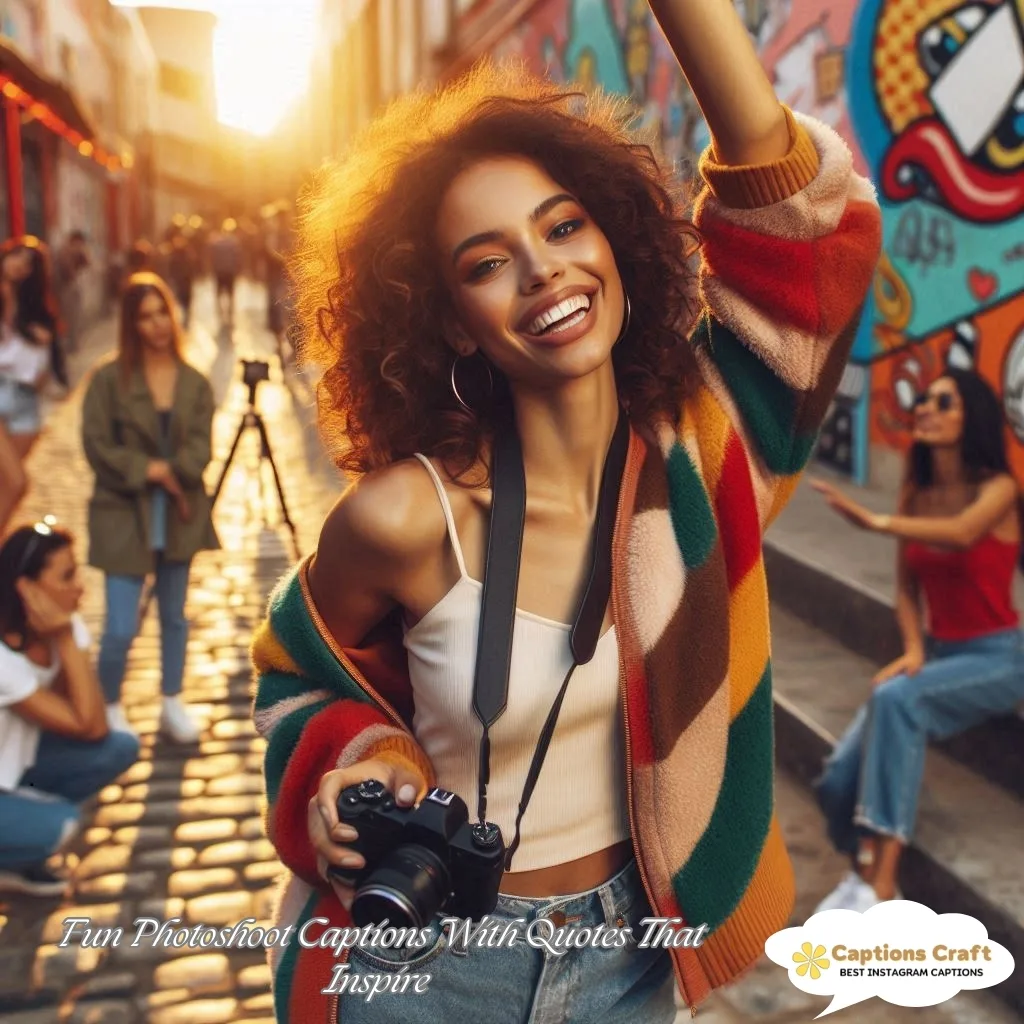 123+ Stunning Photoshoot Captions For Instagram and Quotes That Shine Bright