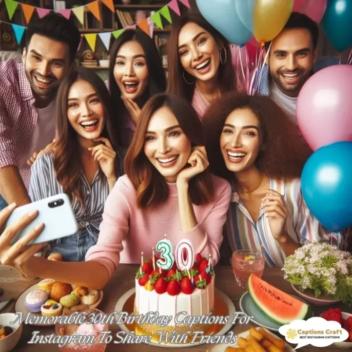 Memorable 30th Birthday Captions For Instagram To Share With Friends