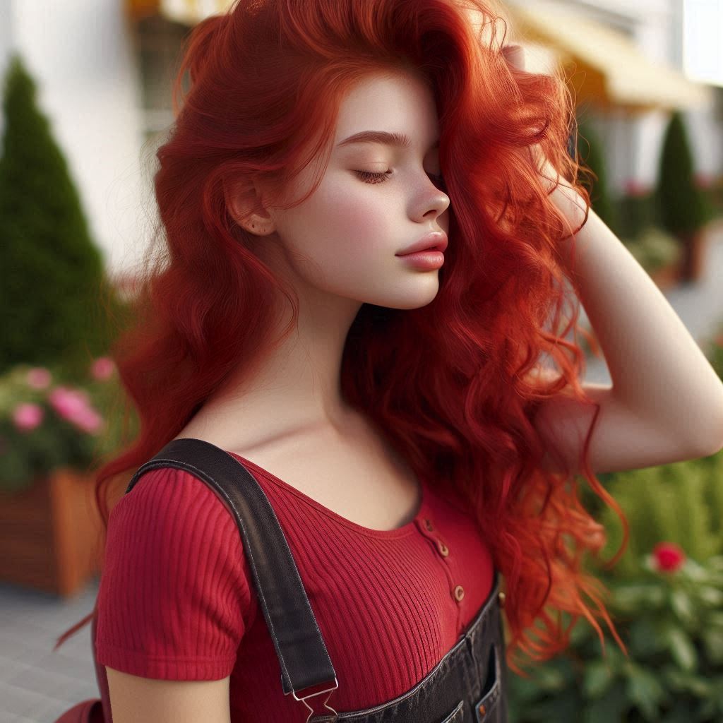 200+ Red Hair Instagram Captions to Flaunt Your Fiery Style 5 Red hair dont care captions
