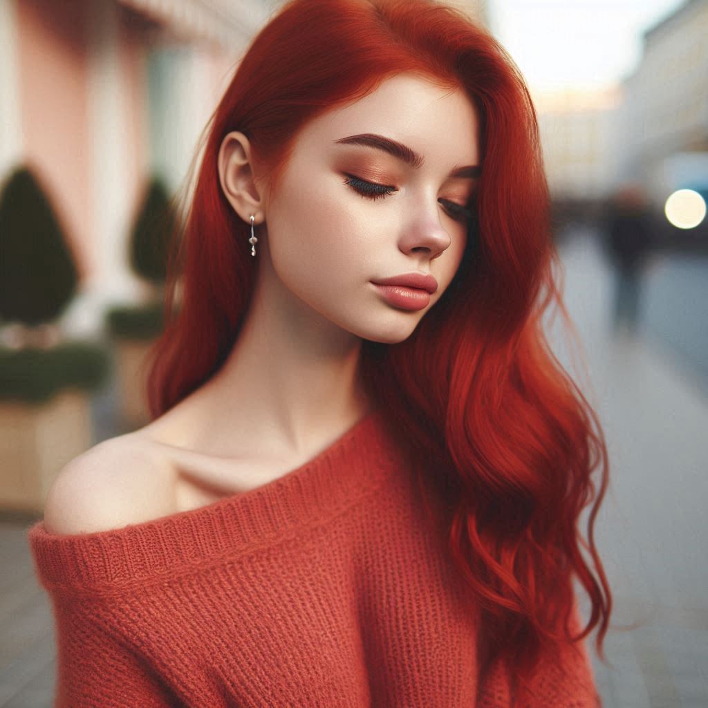 200+ Red Hair Instagram Captions to Flaunt Your Fiery Style 4 Three word Red Hair Instagram Captions