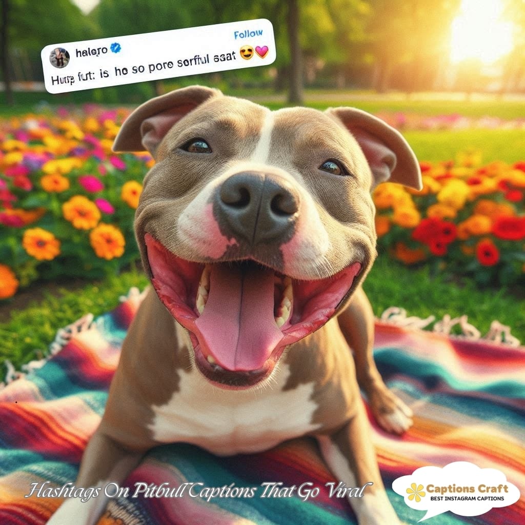 Hashtags On Pitbull Captions That Go Viral