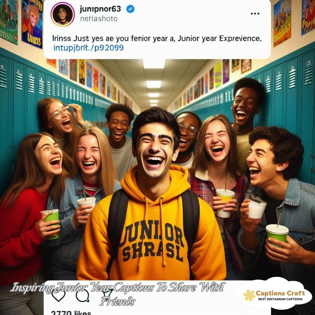 Inspiring Junior Year Captions To Share With Friends