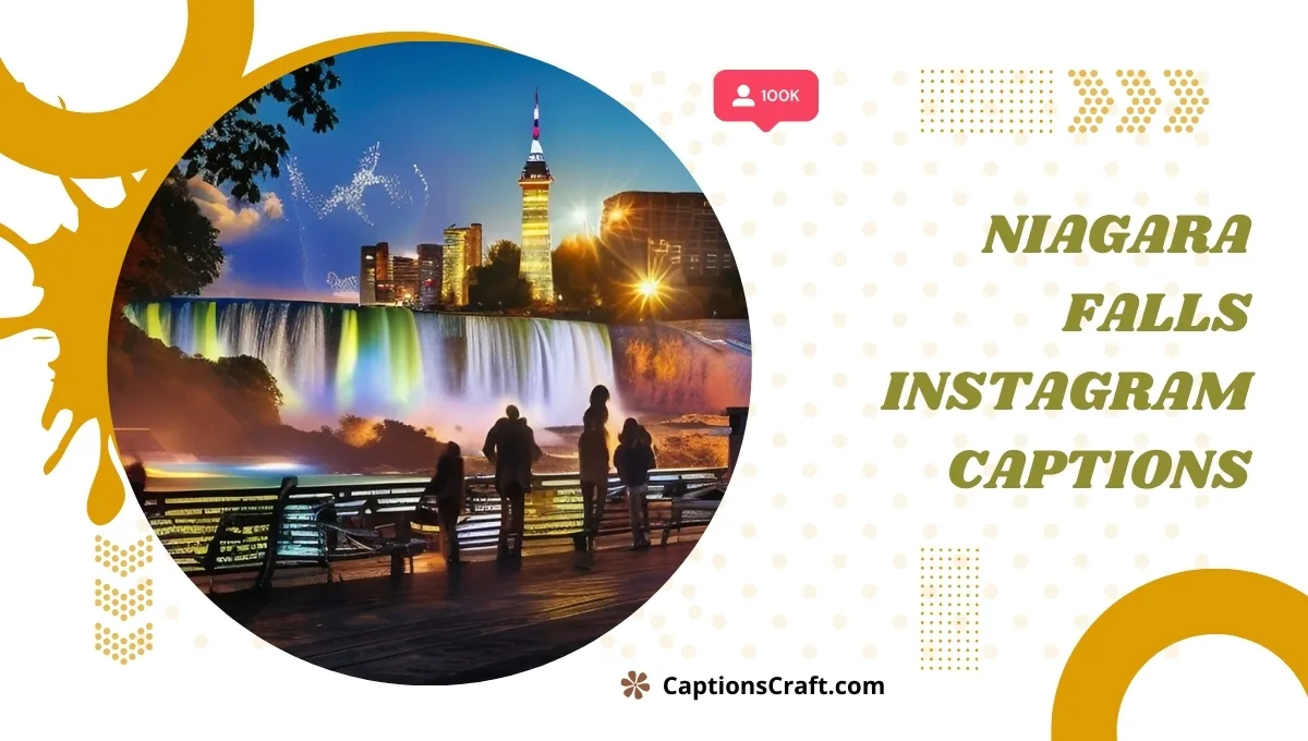 Niagara Falls Instagram Captions