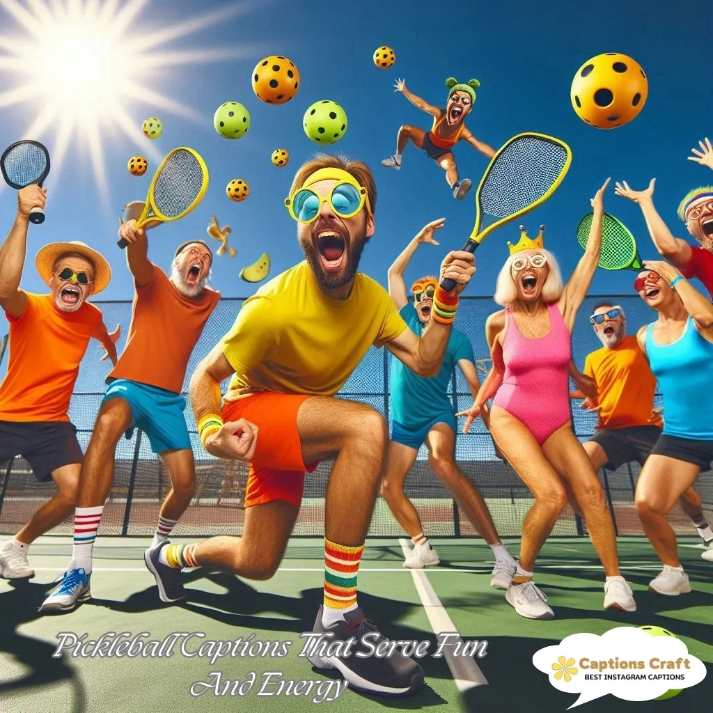 143+ Dynamic Pickleball Captions For Instagram and Inspiring Quotes to Share