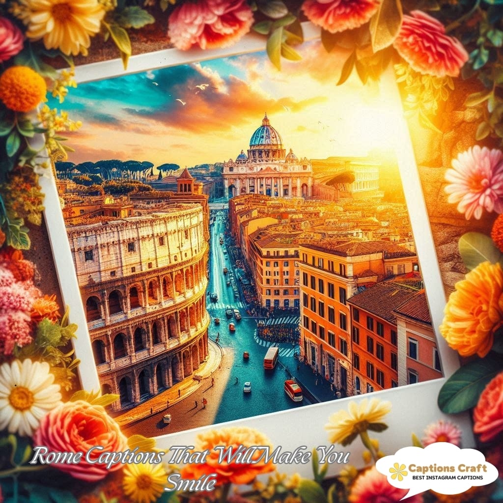 Rome Captions That Will Make You Smile