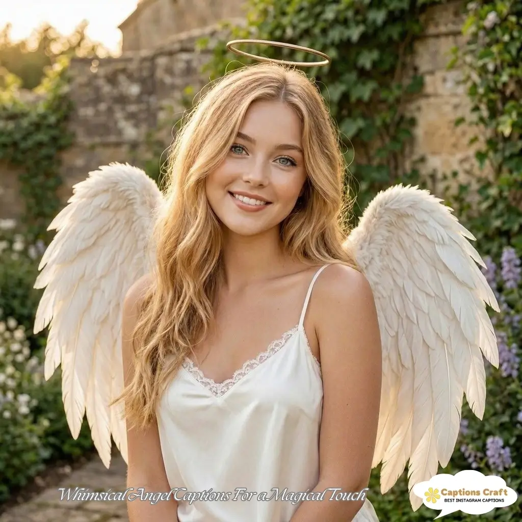 139+ Heavenly Angel Captions For Instagram and Quotes That Touch Hearts