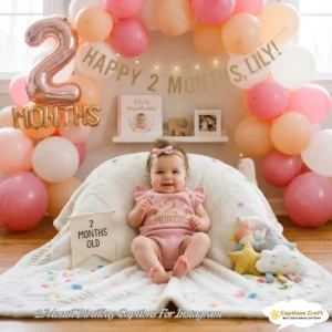 Celebrate with 135+ Delightful 2 Month Birthday Captions For Instagram and Quotes Magic