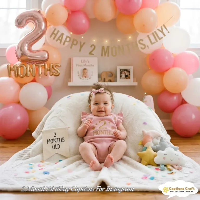 2 Month Birthday Captions For Instagram