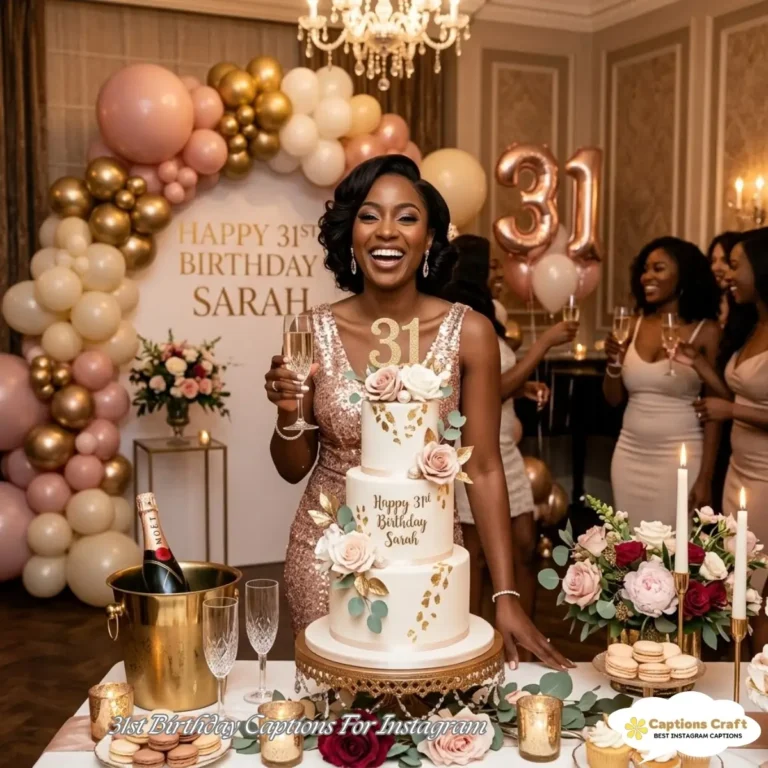 31st Birthday Captions For Instagram