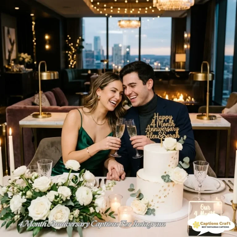 4 Month Anniversary Captions For Instagram