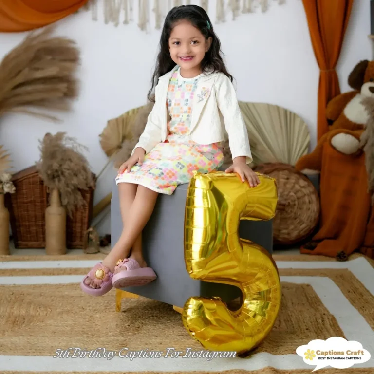 5th Birthday Captions For Instagram