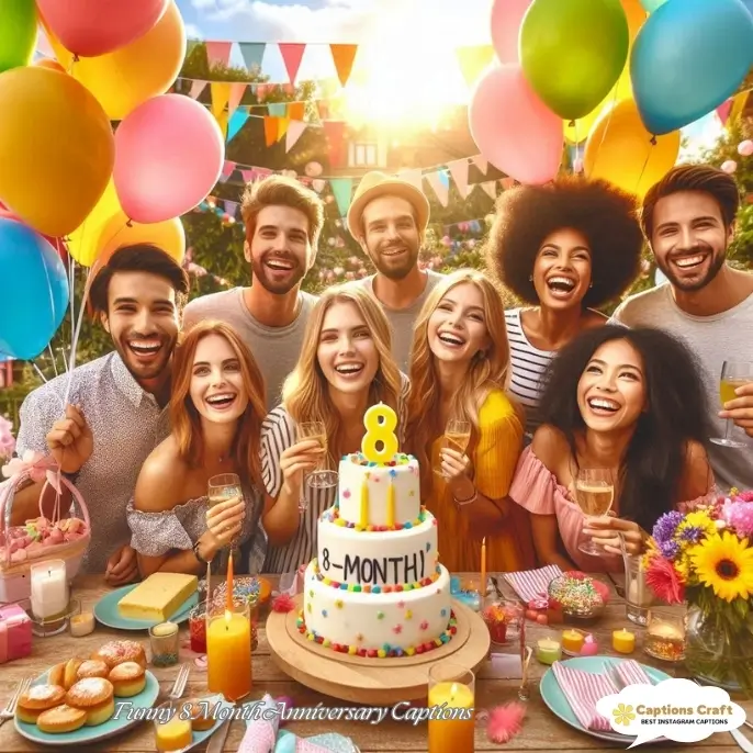Funny 8 Month Anniversary Captions