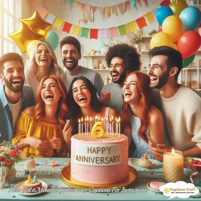 Heartfelt 6 Month Anniversary Captions For Instagram