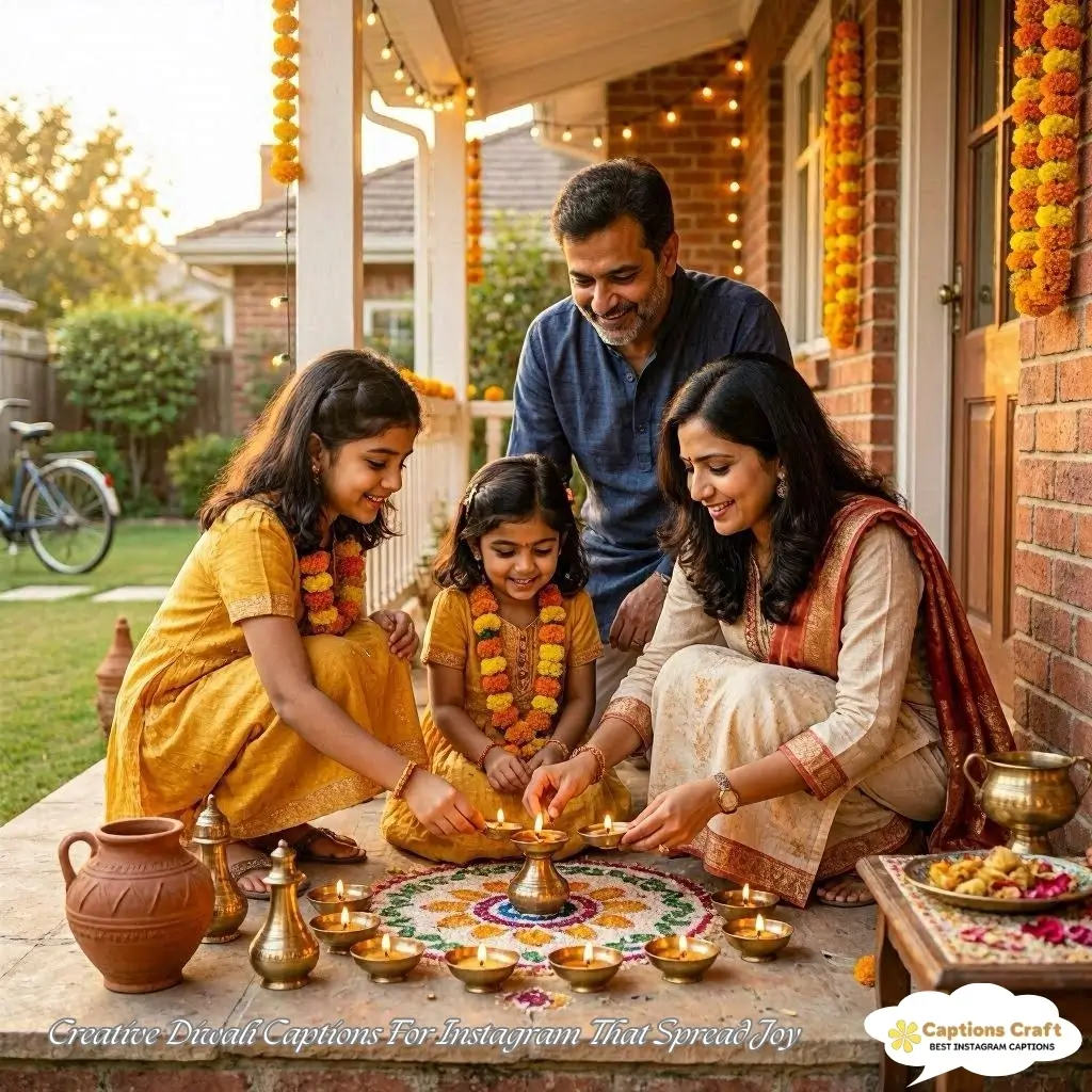 Light Up Your Diwali with 123+ Fun Diwali Captions For Instagram and Quotes Magic