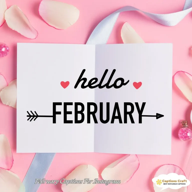 February Captions For Instagram