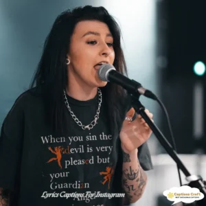 145+ Inspiring Lyrics Captions For Instagram and Quotes to Spark Your Creativity