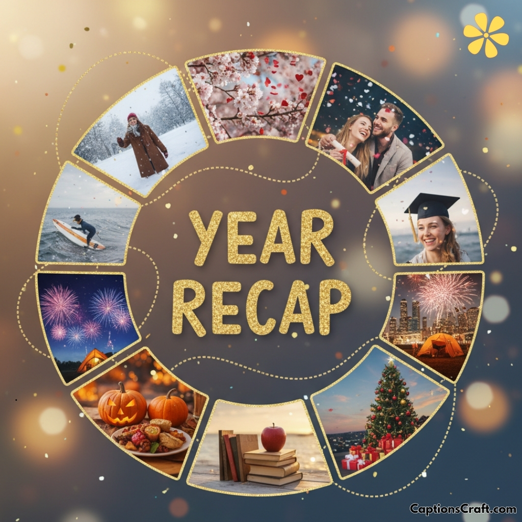 200+ Year Recap Captions for Instagram to Celebrate Your Journey and Memories 11 Year Recap Captions for Instagram