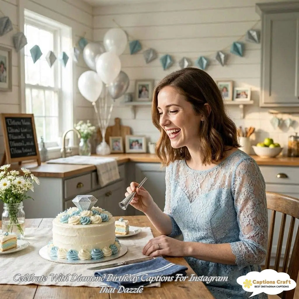 137+ Shimmering Diamond Birthday Captions For Instagram and Quotes to Spark Joy