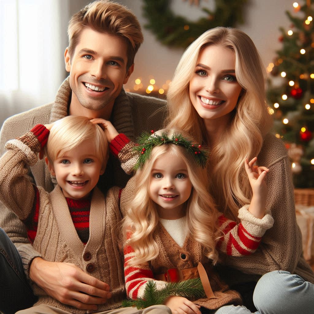 Short and Sweet Family Christmas Captions For Instagram