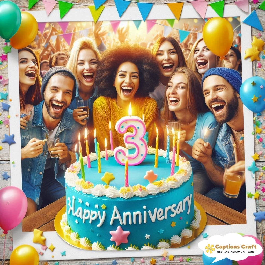 135+ Romantic 3 Year Anniversary Captions For Instagram & quotes Lasting Bonds