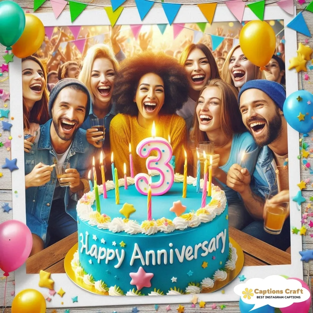135+ Romantic 3 Year Anniversary Captions For Instagram & quotes Lasting Bonds