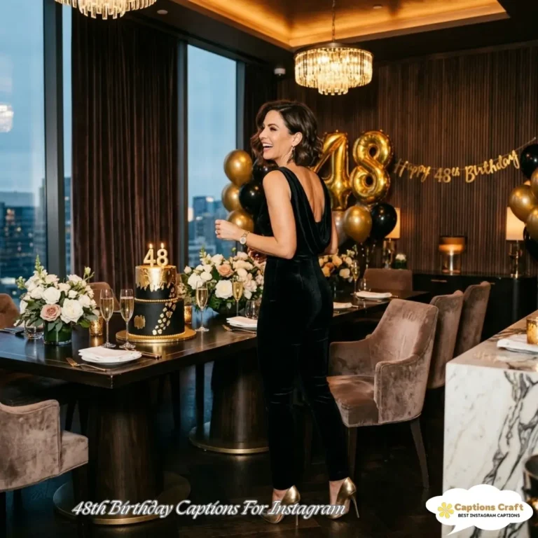 48th Birthday Captions For Instagram