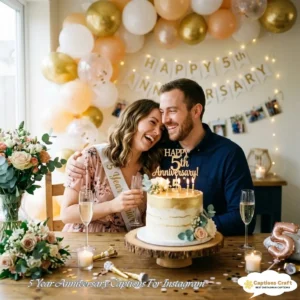 137+ Sweet 5 Year Anniversary Captions For Instagram Full Of Memories