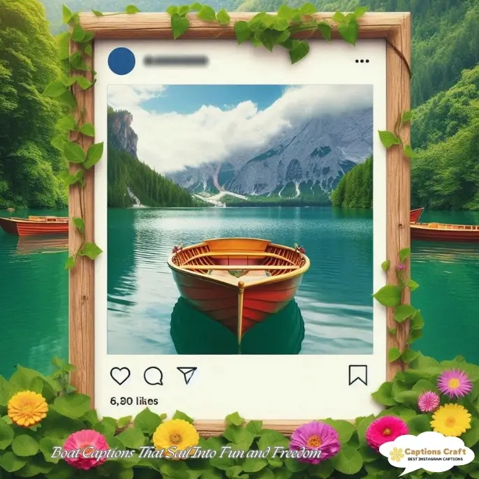 Boat Captions That Sail Into Fun and Freedom