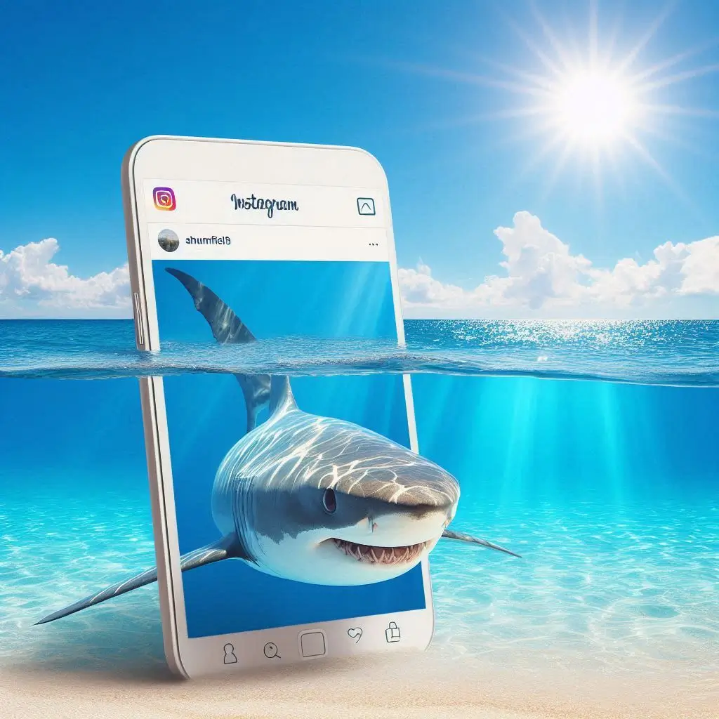 Catchy Shark Captions That Hook Your Followers
