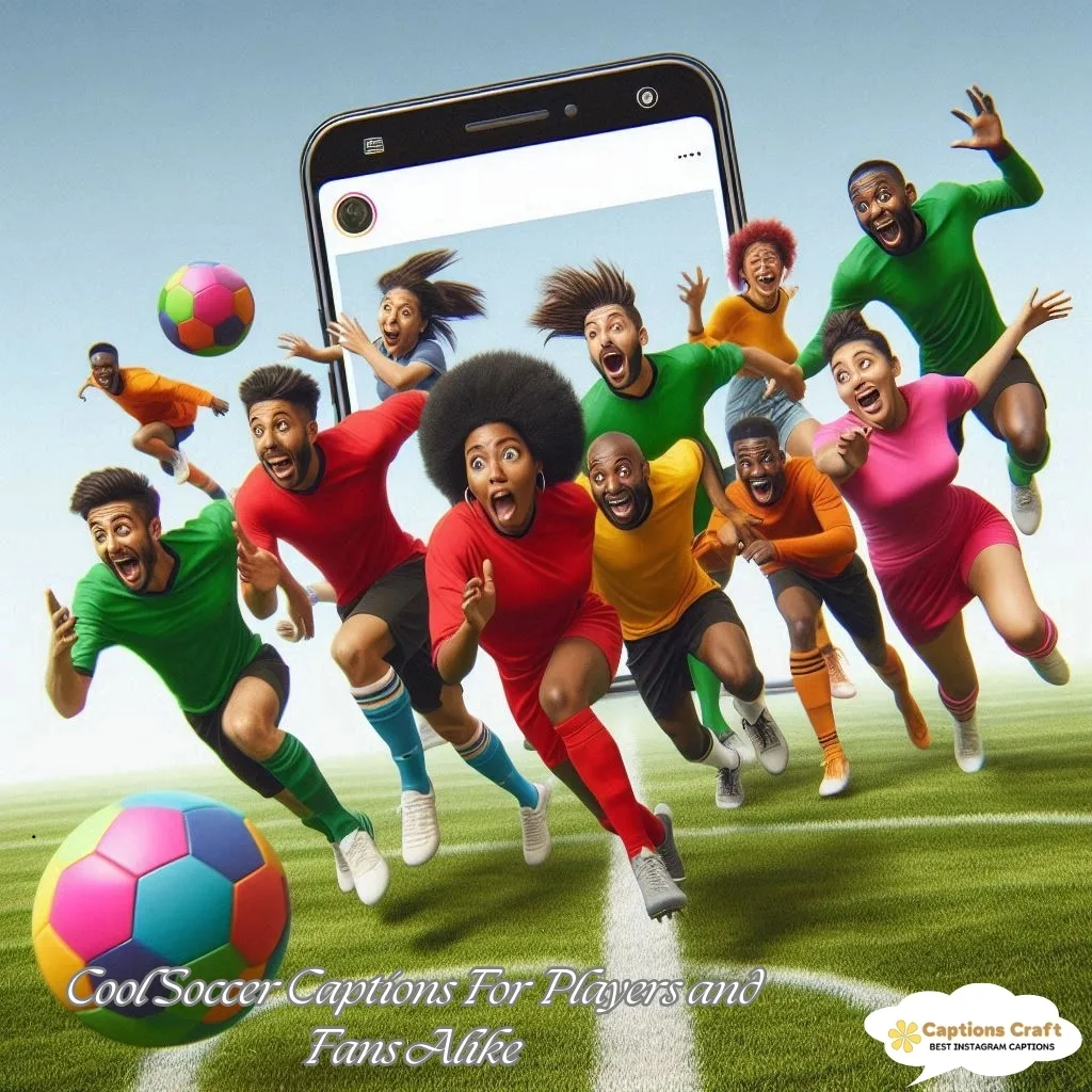 137+ Inspiring Soccer Captions For Instagram and Quotes to Kickstart Your Game