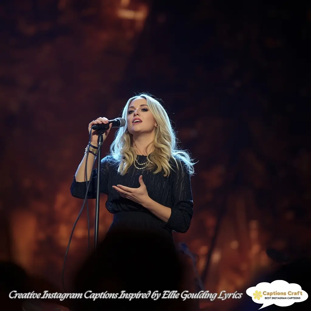 129+ Creative Ellie Goulding Lyrics Captions For Instagram and Quotes That Spark Joy