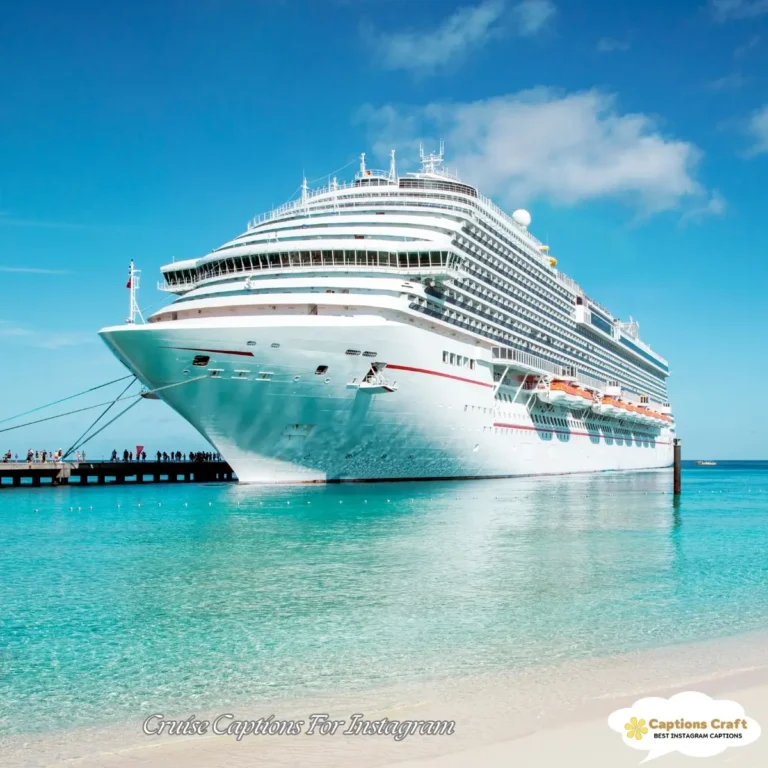 Cruise Captions For Instagram
