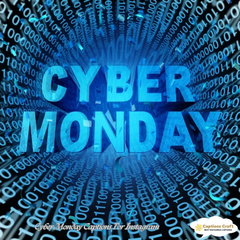 Cyber Monday Captions For Instagram