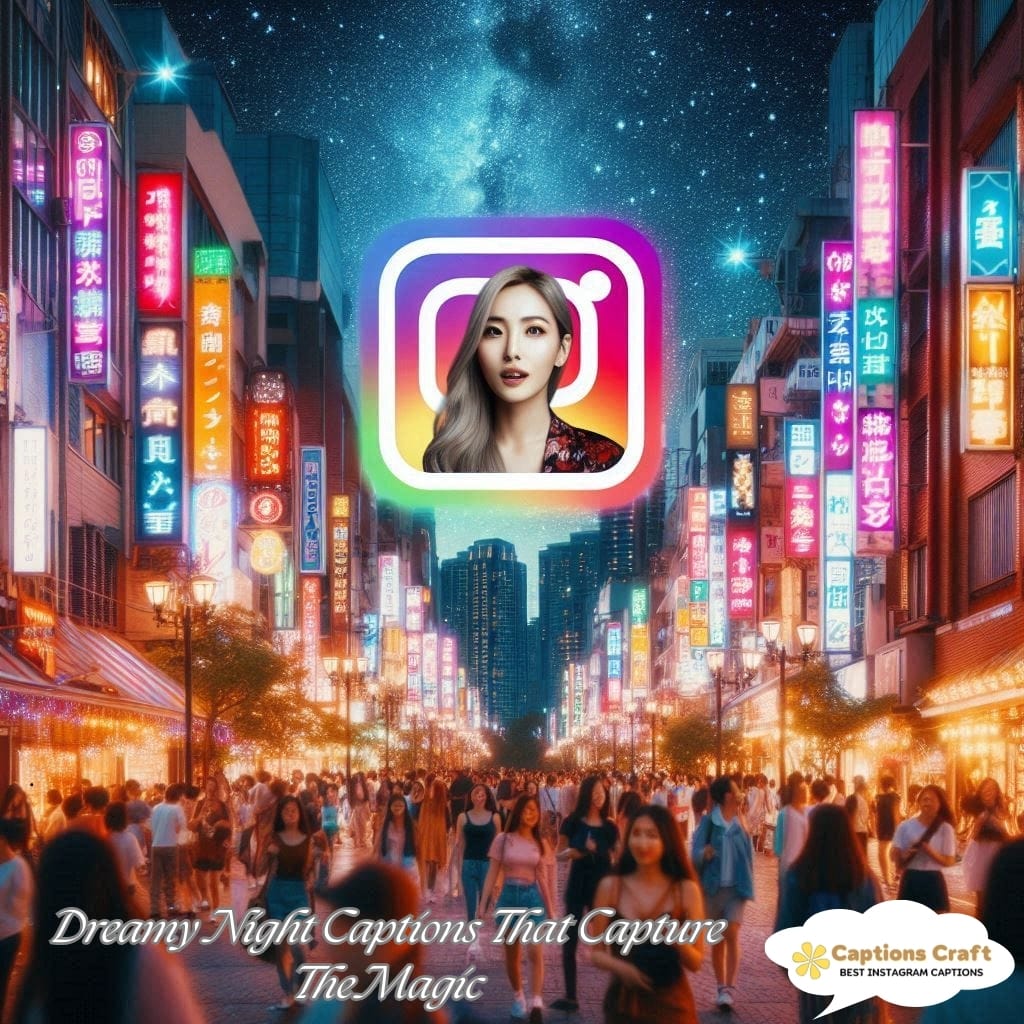 127+ Magical Night Captions For Instagram That Shine With Quotes
