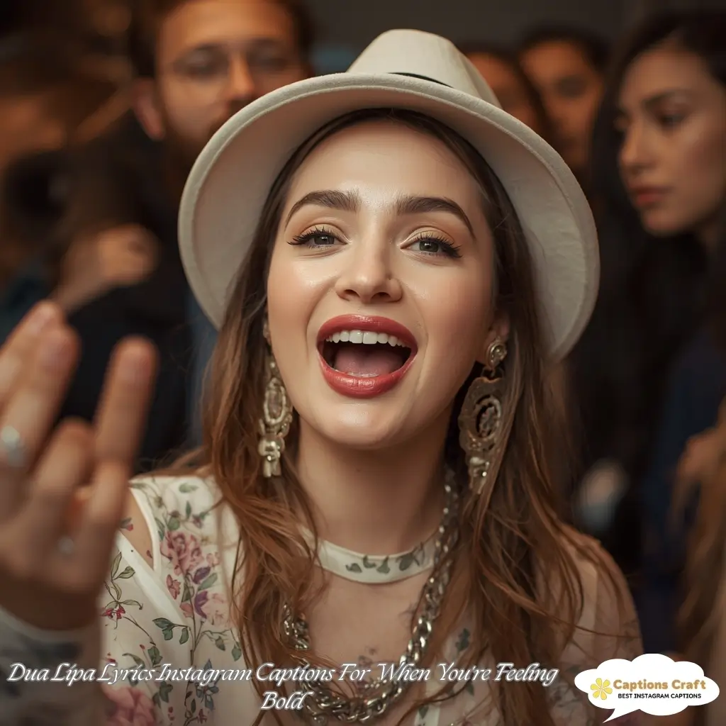Unforgettable Dua Lipa Lyrics Captions For Instagram and Quotes with 127+ Inspiring Vibes
