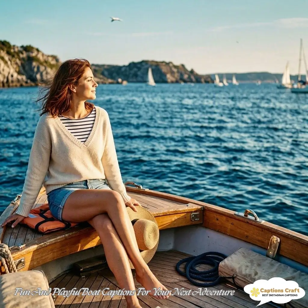 139+ Fun Boat Captions For Instagram For And Quotes Lake And Sea Days
